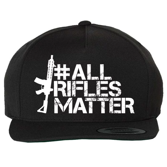 Patriot Patch Co - All Rifles Matter AR-15 Wool Snapback Cap