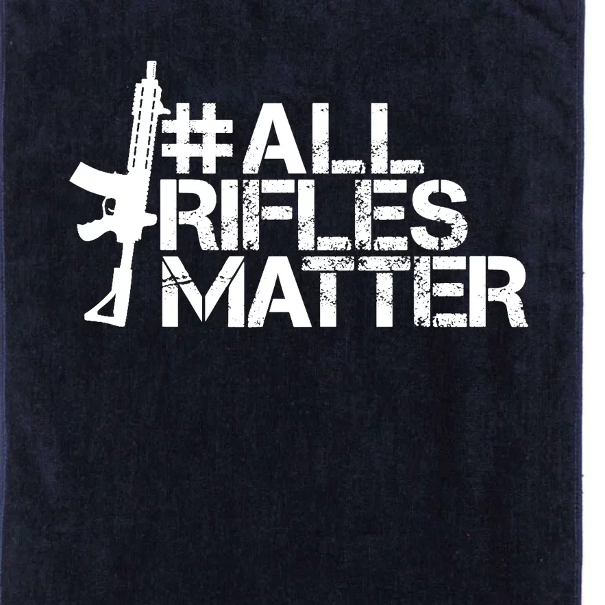 Patriot Patch Co - All Rifles Matter AR-15 Platinum Collection Golf Towel