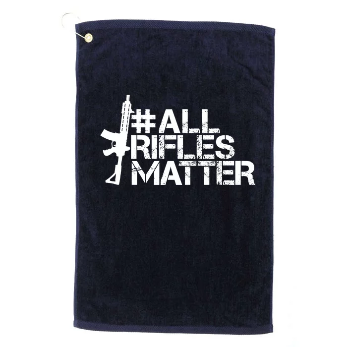 Patriot Patch Co - All Rifles Matter AR-15 Platinum Collection Golf Towel