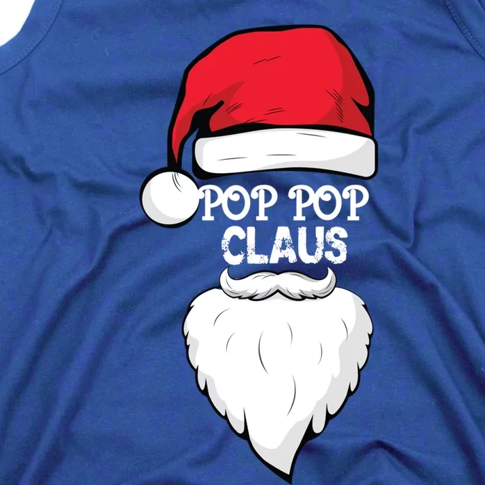 Pop Pop Claus Pop Pop Grandpa Christmas Pop Pop Xmas Party Gift Tank Top