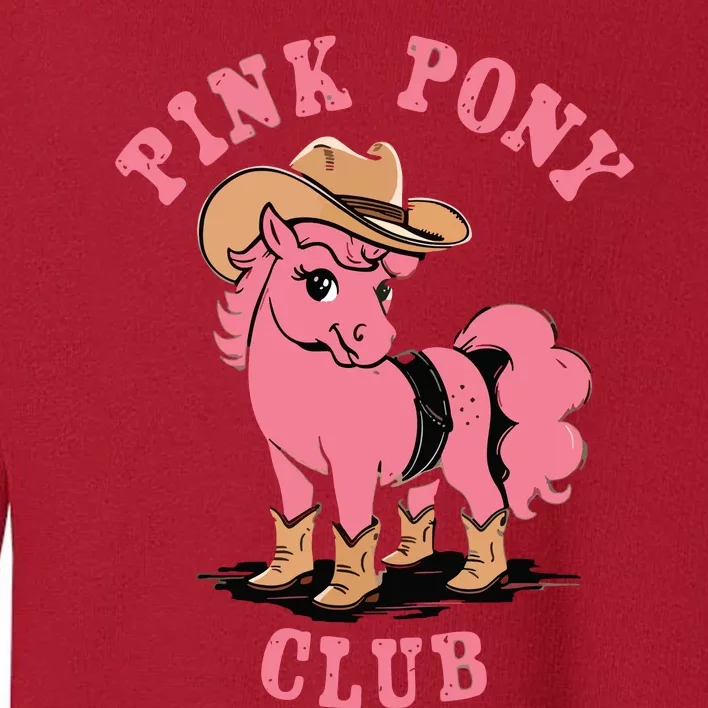 Pink Pony Club Toddler Sweatshirt