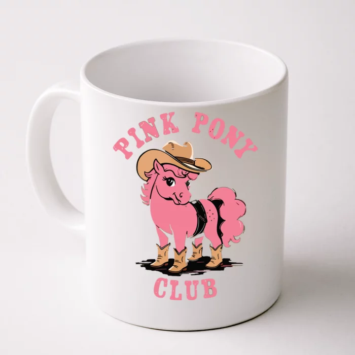 Pink Pony Club Front & Back Coffee Mug