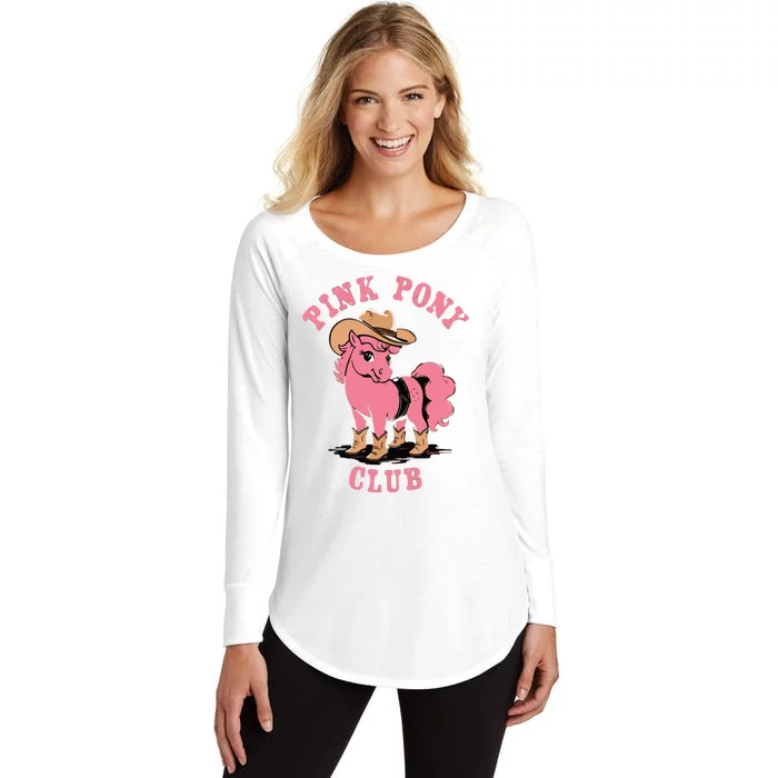 Pink Pony Club Women's Perfect Tri Tunic Long Sleeve Shirt