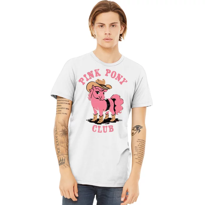 Pink Pony Club Premium T-Shirt