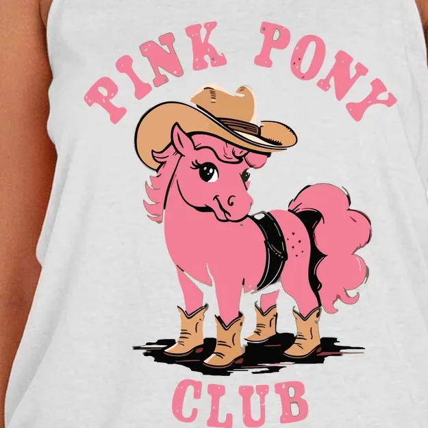 Pink Pony Club Women's Knotted Racerback Tank