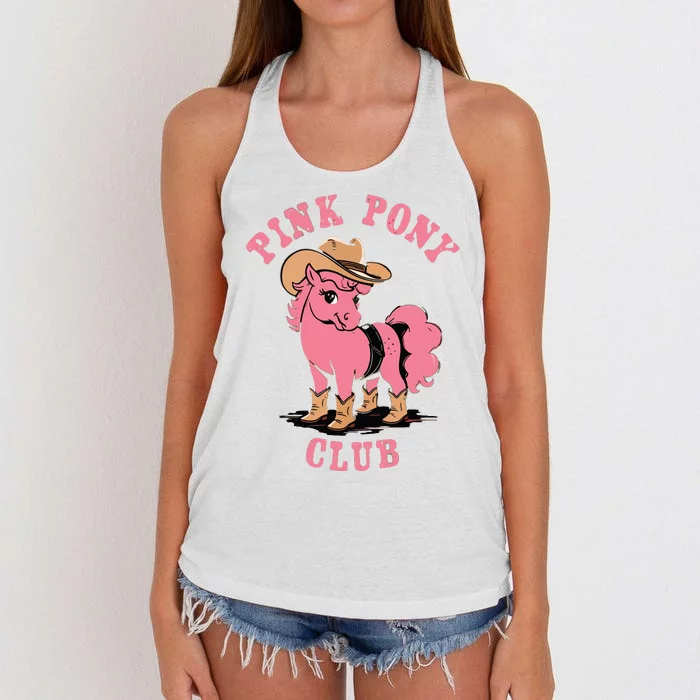 Pink Pony Club Women's Knotted Racerback Tank