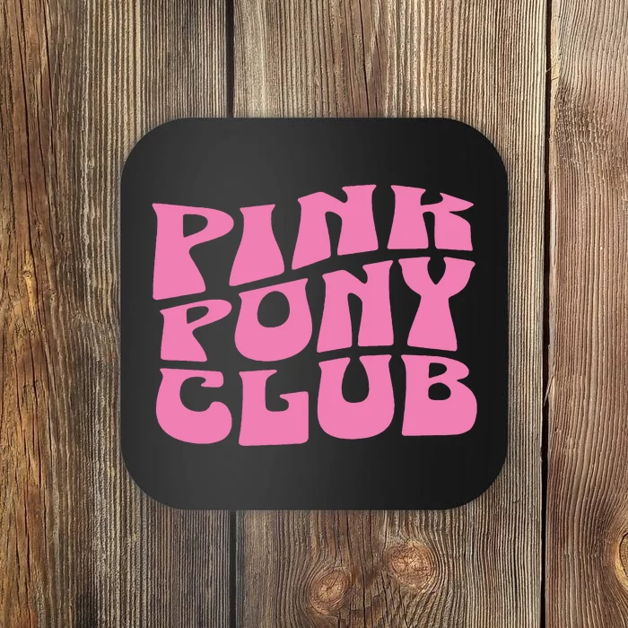 Pink Pony Club Coaster