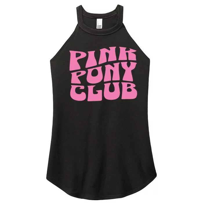 Pink Pony Club Women’s Perfect Tri Rocker Tank