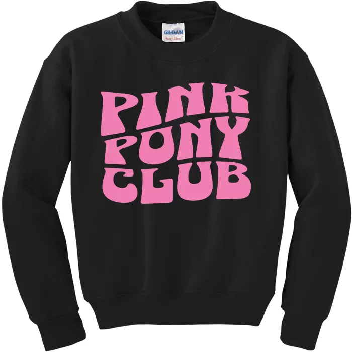 Pink Pony Club Kids Sweatshirt