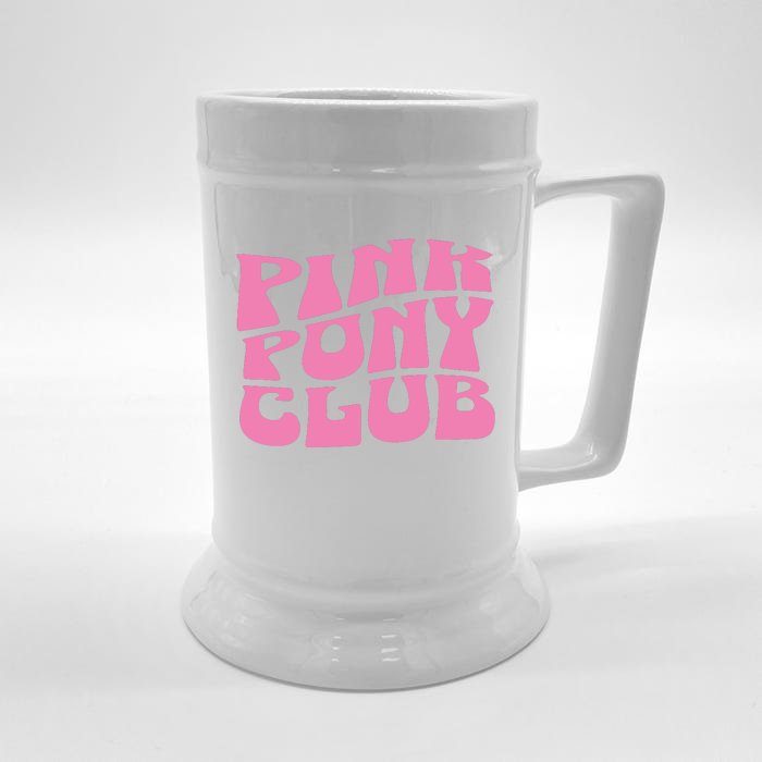 Pink Pony Club Front & Back Beer Stein