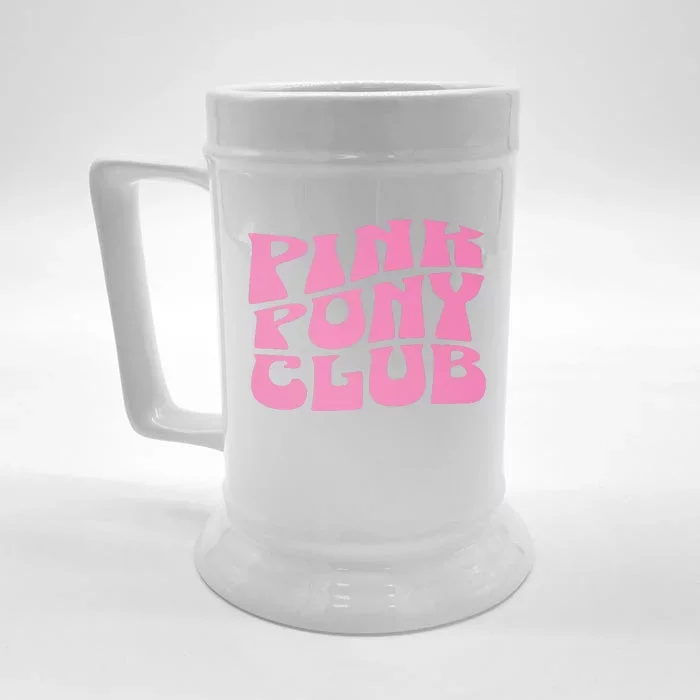 Pink Pony Club Front & Back Beer Stein