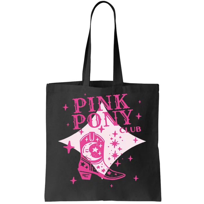 Pink Pony Club C.R Western Tote Bag