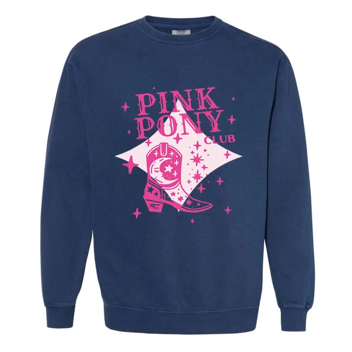 Pink Pony Club C.R Western Garment-Dyed Sweatshirt