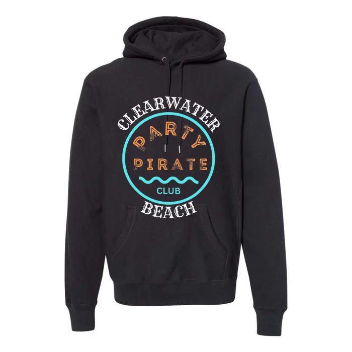 Party Pirate Club - Clearwater Beach Premium Hoodie