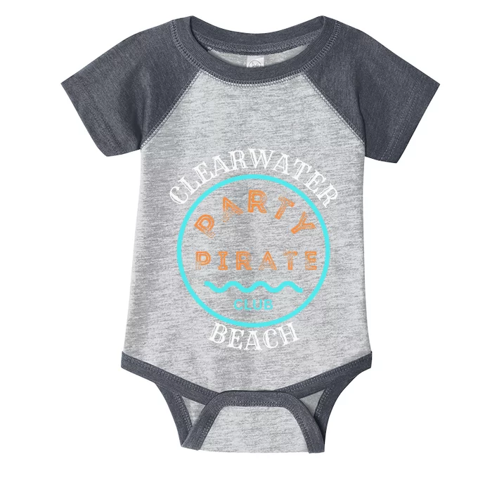 Party Pirate Club - Clearwater Beach Infant Baby Jersey Bodysuit