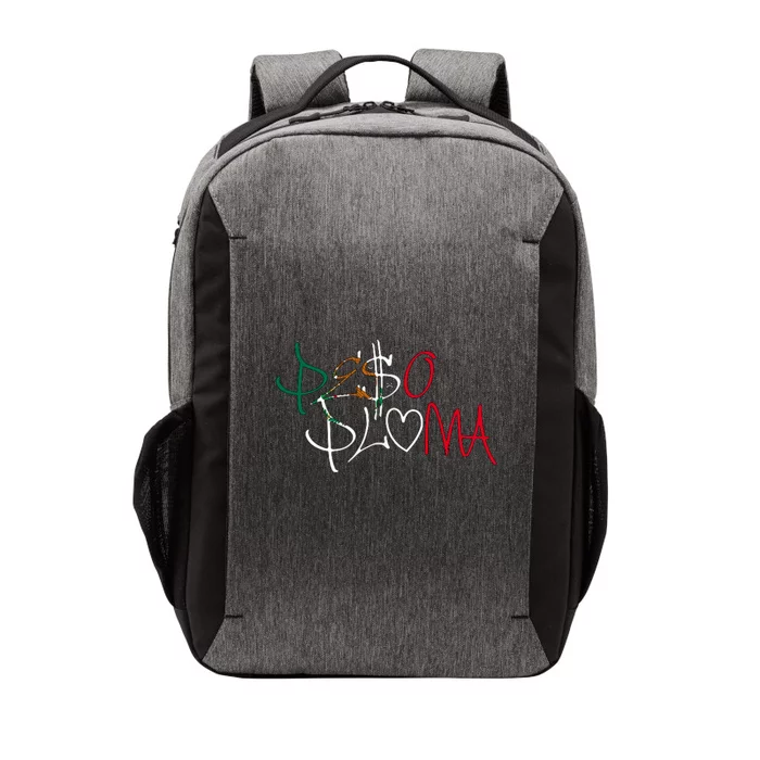 Pe$o Pluma Corridos Tumbados Mexico Belicos Mex Flag Vector Backpack