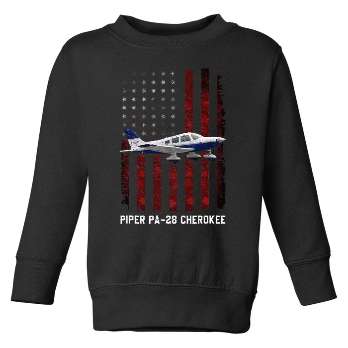 Piper Pa28 Cherokee Piper Toddler Sweatshirt