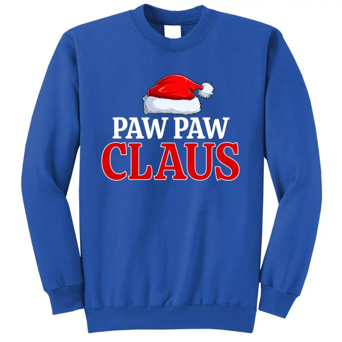 Paw Paw Claus Christmas Pajama Matching Family Santa Xmas Gift Sweatshirt