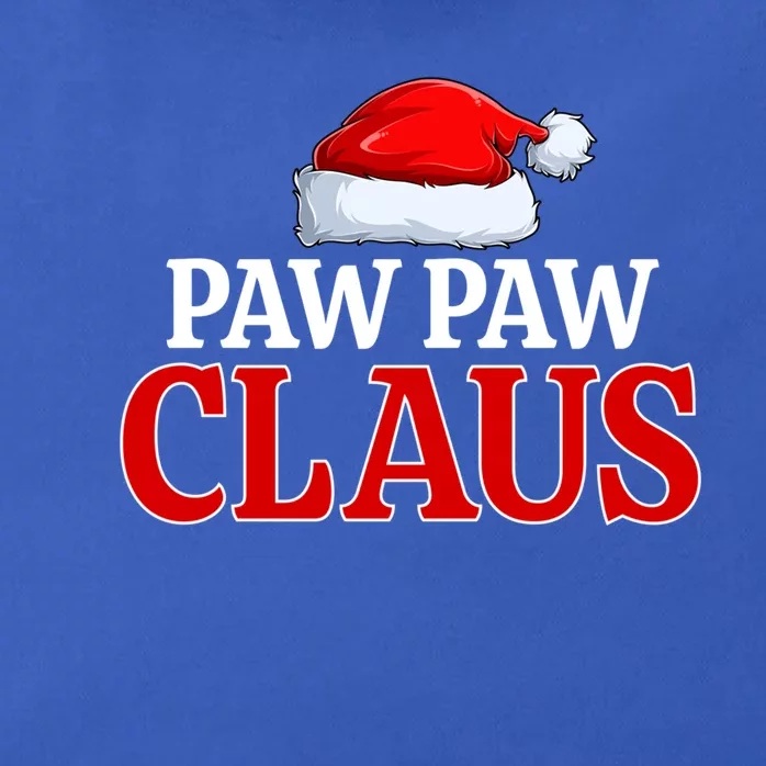 Paw Paw Claus Christmas Pajama Matching Family Santa Xmas Gift Zip Tote Bag