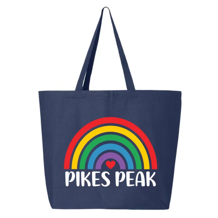 Pikes Peak Colorado Travel I Love Pikes Peak Usa Gift 25L Jumbo Tote