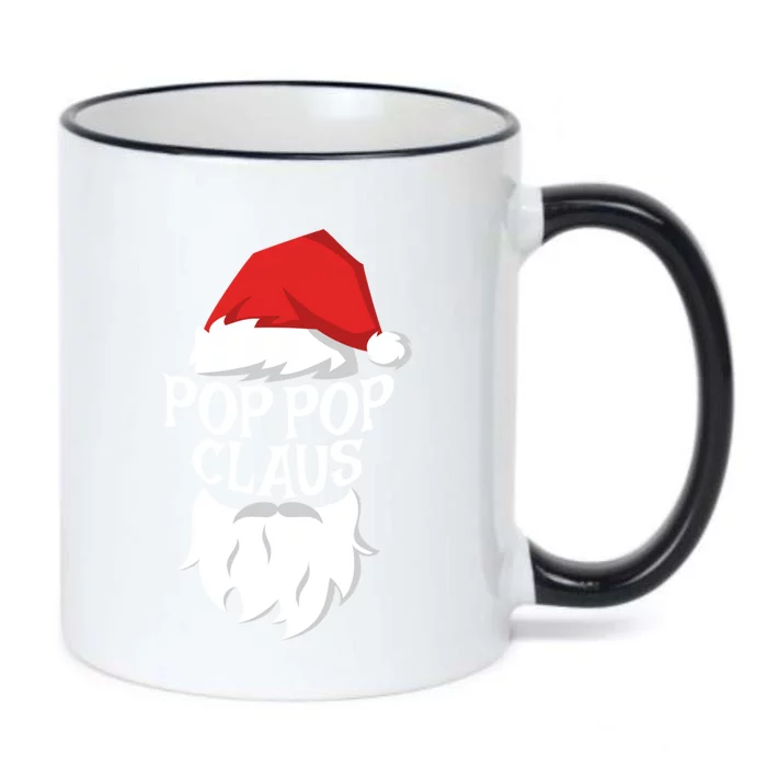 Pop Pop Claus Gift Santa Pop Pop Christmas Great Gift Meaningful Gift Black Color Changing Mug