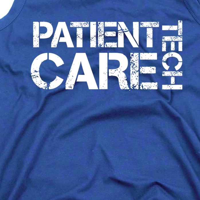 Pct Patient Care Tech Heart Gift Tank Top