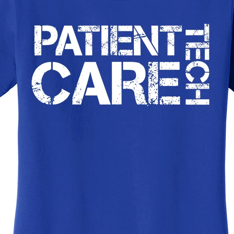 Pct Patient Care Tech Heart Gift Women's T-Shirt