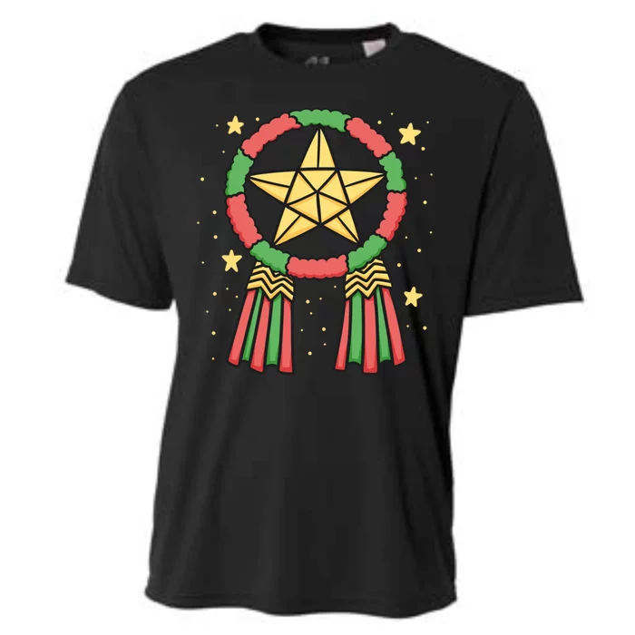 Philippine Parol Christmas Cooling Performance Crew T-Shirt