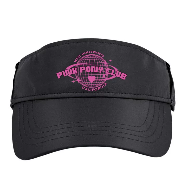 Pink Pony Club Groovy Girl Birthday Cowgirl Adult Drive Performance Visor