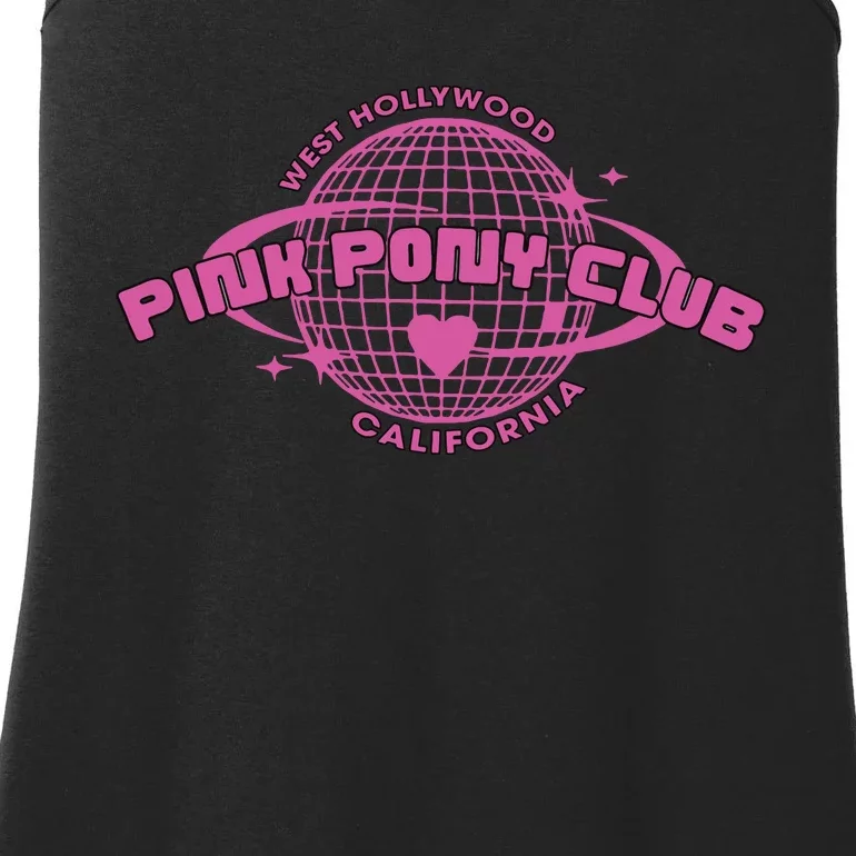 Pink Pony Club Groovy Girl Birthday Cowgirl Ladies Essential Tank