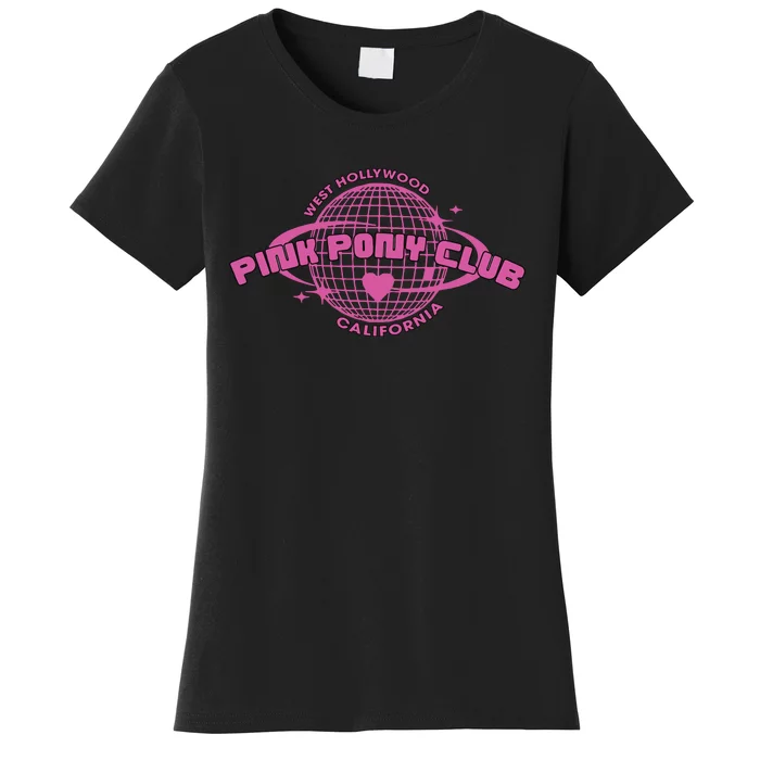 Pink Pony Club Groovy Girl Birthday Cowgirl Women's T-Shirt