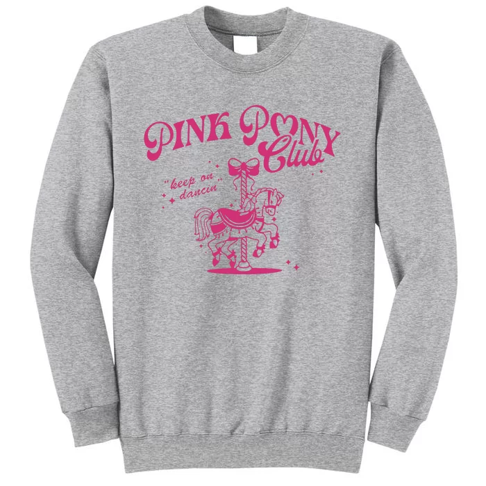 Pink Pony Club Groovy Girl Birthday Cowgirl Tall Sweatshirt