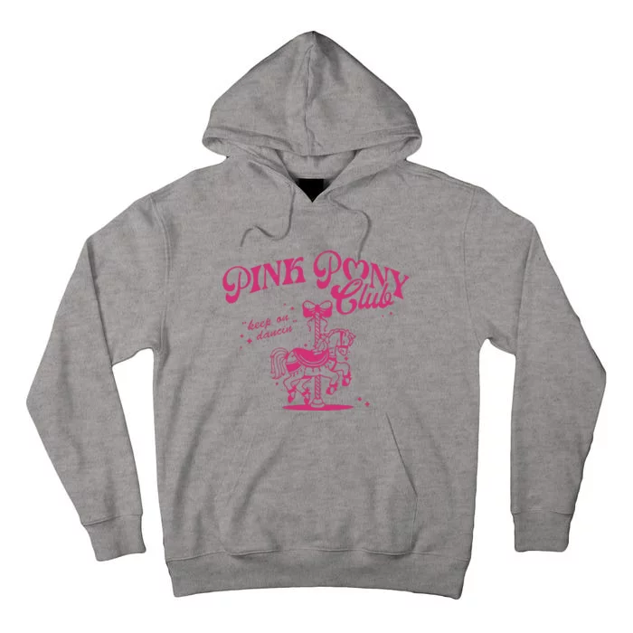 Pink Pony Club Groovy Girl Birthday Cowgirl Tall Hoodie