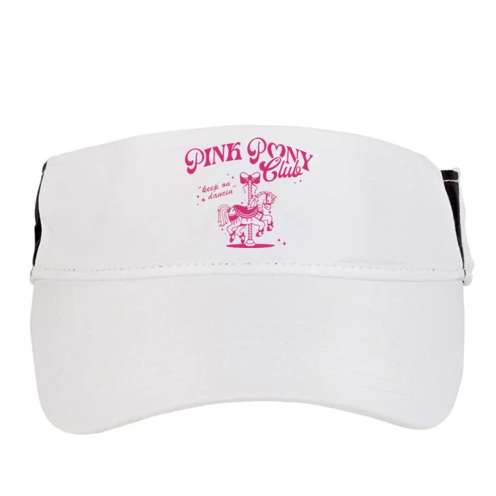 Pink Pony Club Groovy Girl Birthday Cowgirl Adult Drive Performance Visor