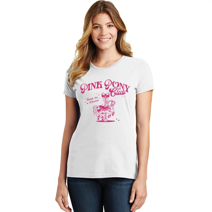 Pink Pony Club Groovy Girl Birthday Cowgirl Women's T-Shirt