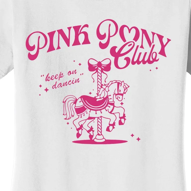 Pink Pony Club Groovy Girl Birthday Cowgirl Women's T-Shirt