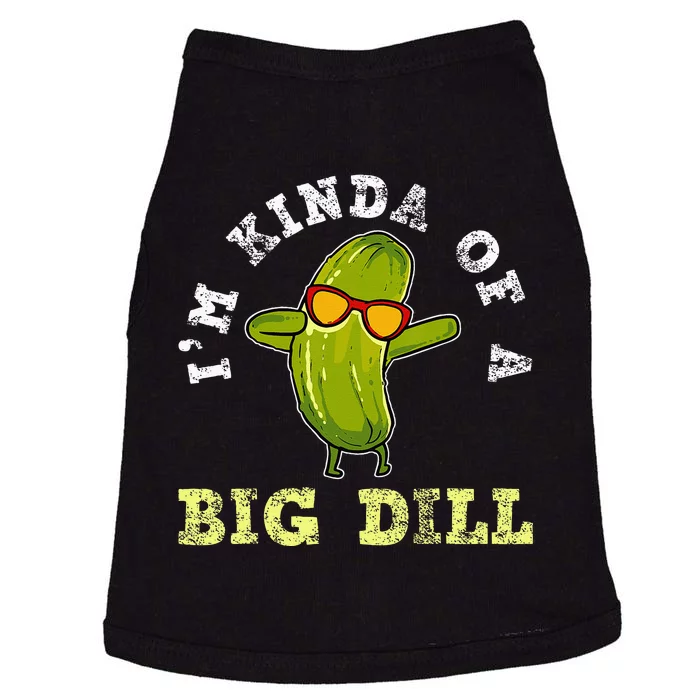 Pickle Pickles Canning Big Dill Vegan Gift Doggie Tank