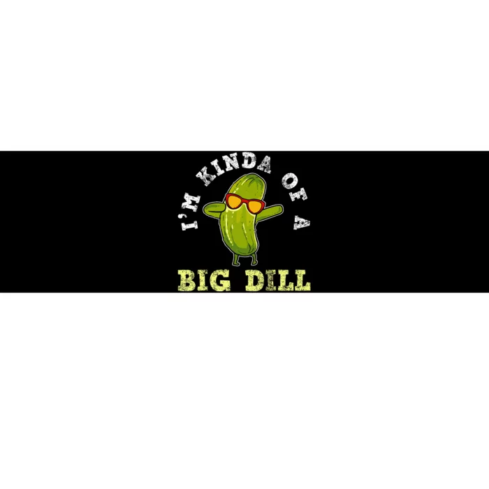 Pickle Pickles Canning Big Dill Vegan Gift Bumper Sticker