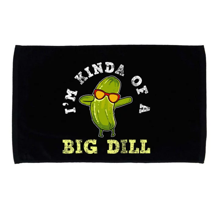 Pickle Pickles Canning Big Dill Vegan Gift Microfiber Hand Towel