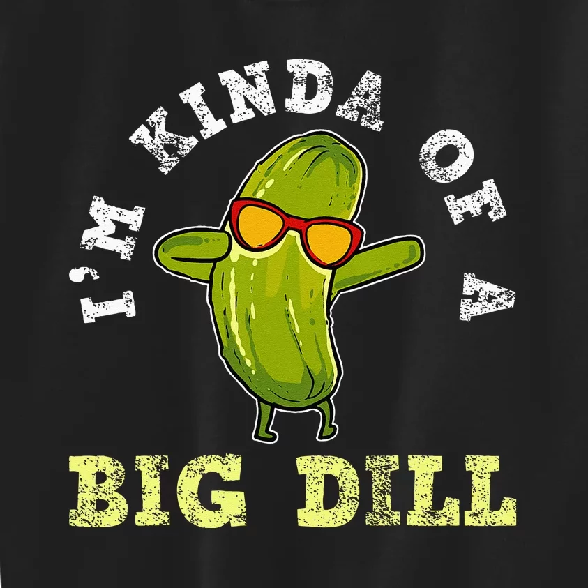 Pickle Pickles Canning Big Dill Vegan Gift Kids Sweatshirt