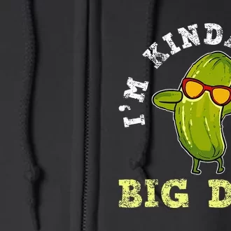 Pickle Pickles Canning Big Dill Vegan Gift Full Zip Hoodie