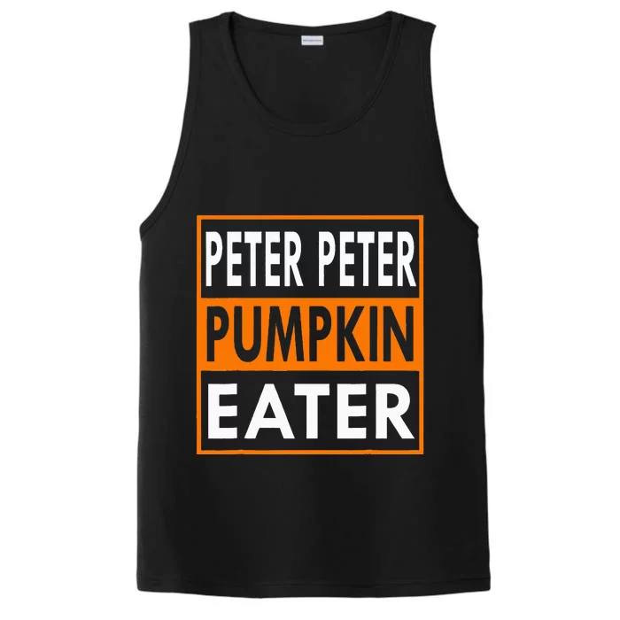 Peter Pumpkin Costume Eater For Couples Matching Halloween Performance Tank