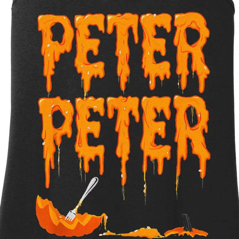 Peter Pumpkin Costume Eater For Couples Matching Halloween Gift Ladies Essential Tank