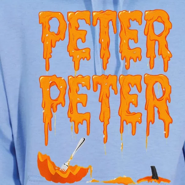 Peter Pumpkin Costume Eater For Couples Matching Halloween Gift Unisex Surf Hoodie