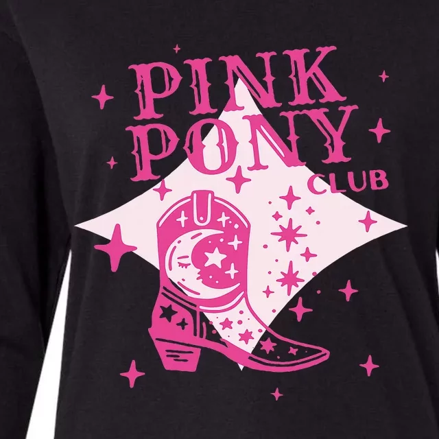 Pink Pony Club C.R Western Womens Cotton Relaxed Long Sleeve T-Shirt