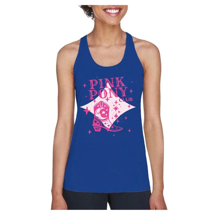 Pink Pony Club C.R Western Women's Racerback Tank