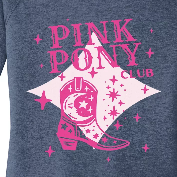 Pink Pony Club C.R Western Women's Perfect Tri Tunic Long Sleeve Shirt