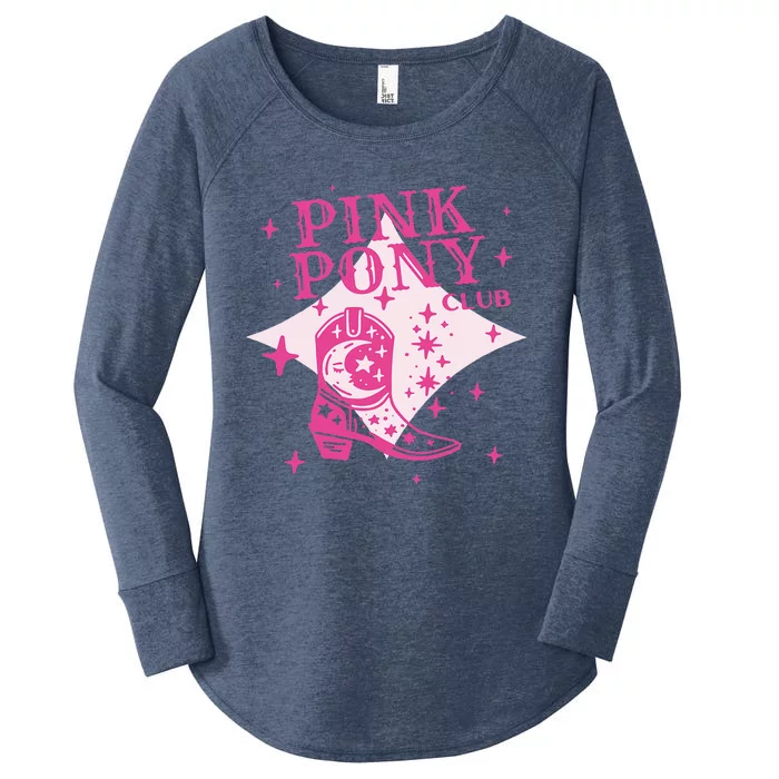 Pink Pony Club C.R Western Women's Perfect Tri Tunic Long Sleeve Shirt