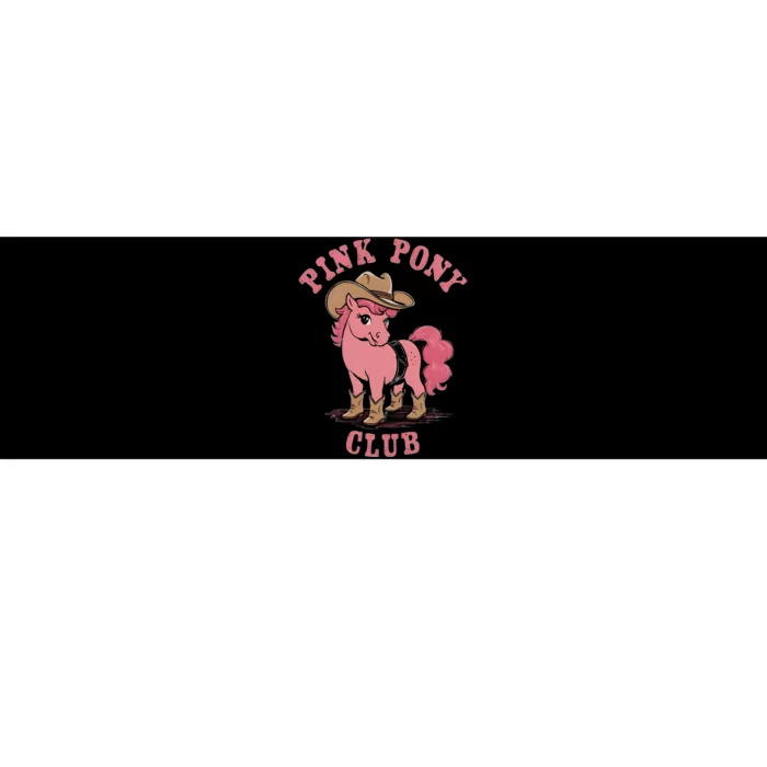 Pink Pony Club Bumper Sticker