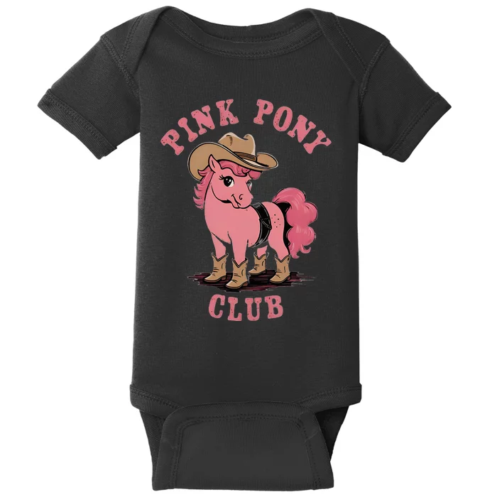 Pink Pony Club Baby Bodysuit